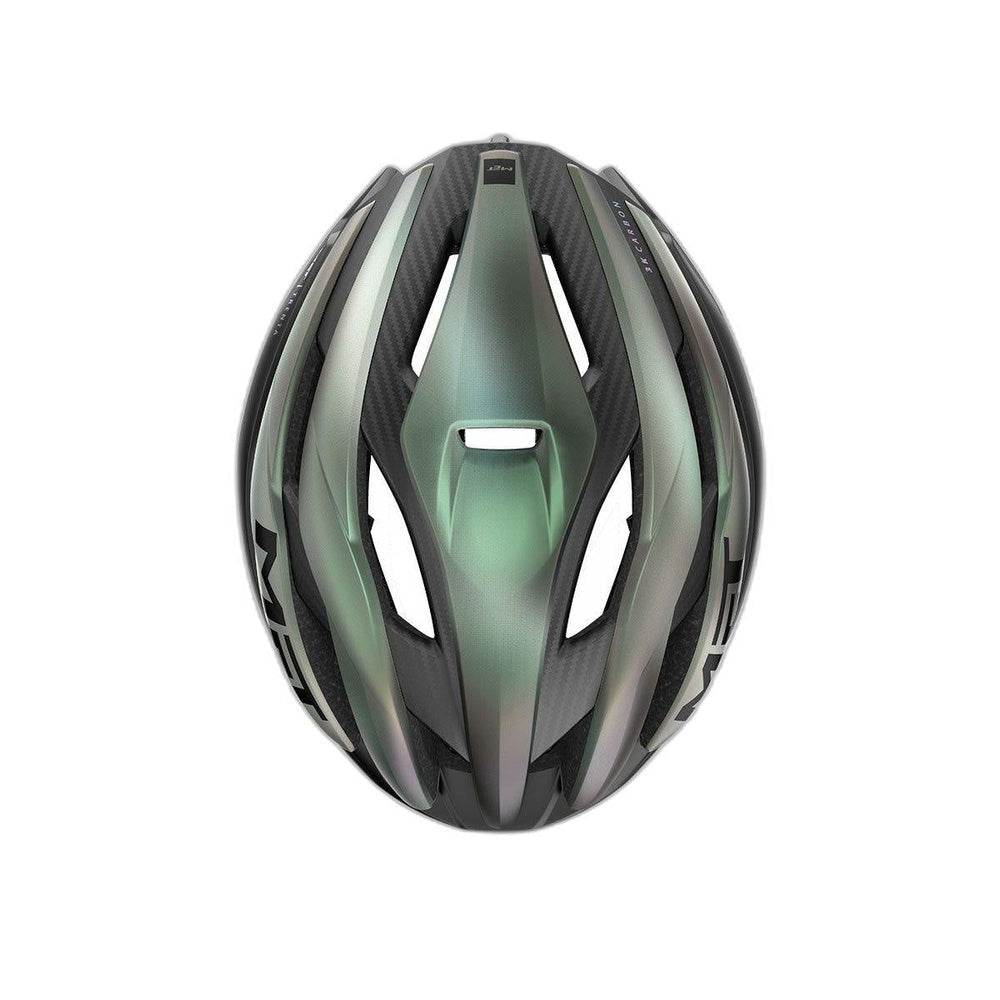 MET Trenta 3K Carbon MIPS Helmet - Red Iridescent  Medium