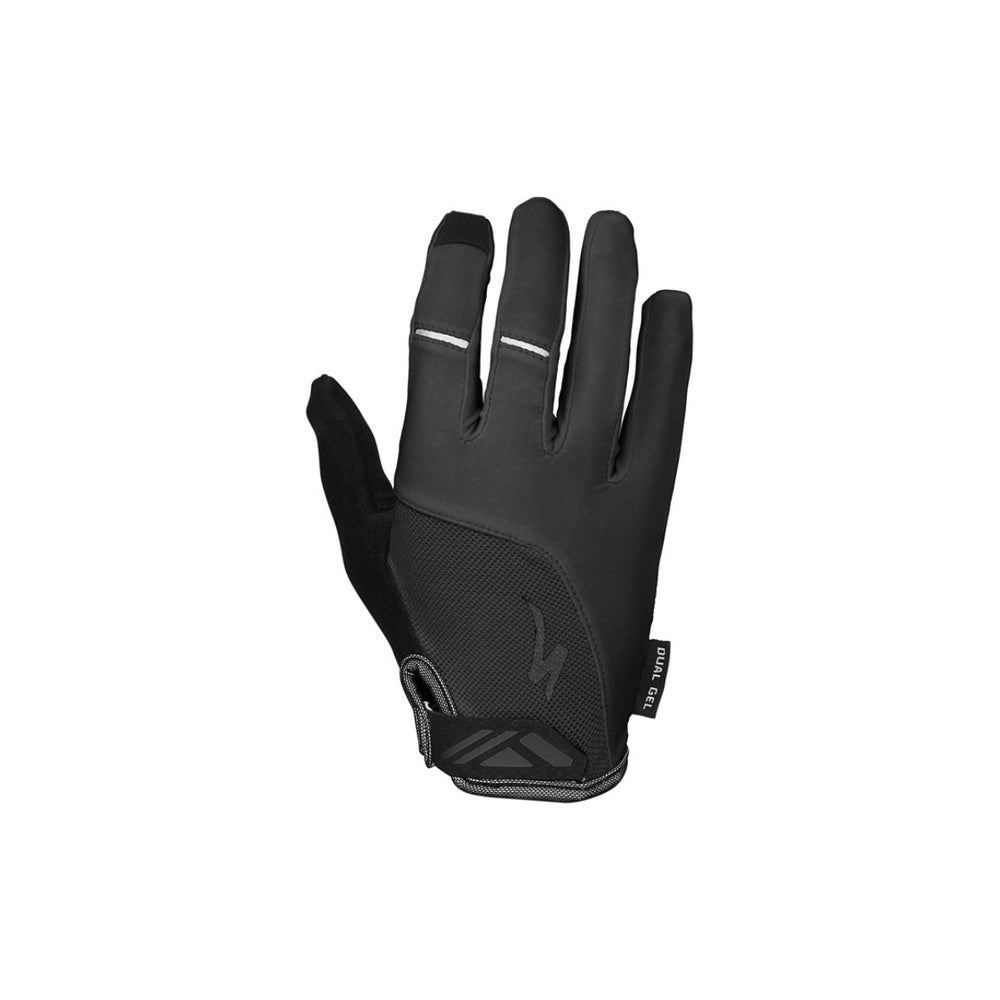 BG DUAL GEL GLOVE LF WMN BLK M