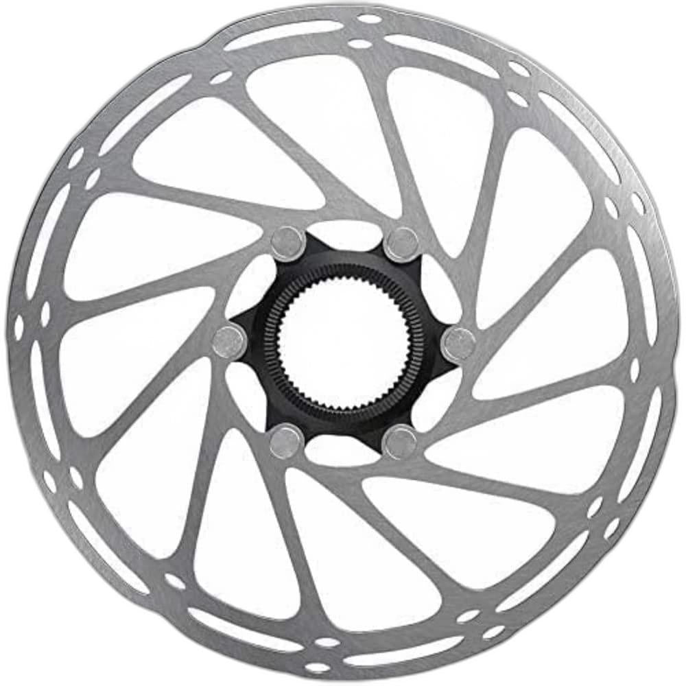 Rotor Centerline 2 Piece CenterLock 180mm Black Rounded