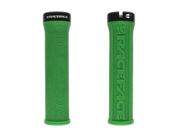 RaceFace Half Nelson Grips Green Lock-On