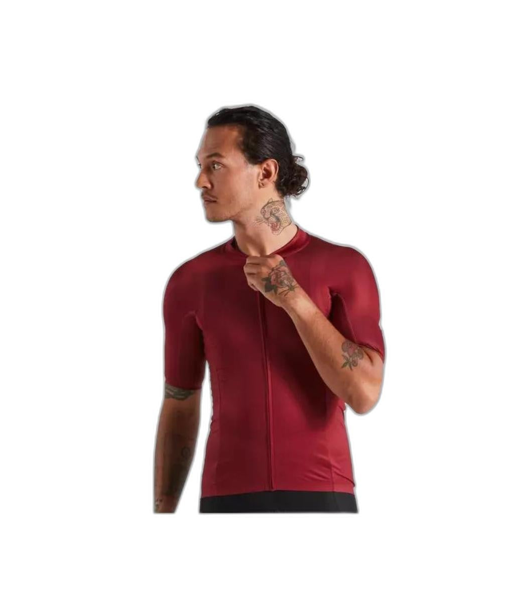 Specialized Men's SL Race Logo Short Sleeve Jersey  Maroon Small