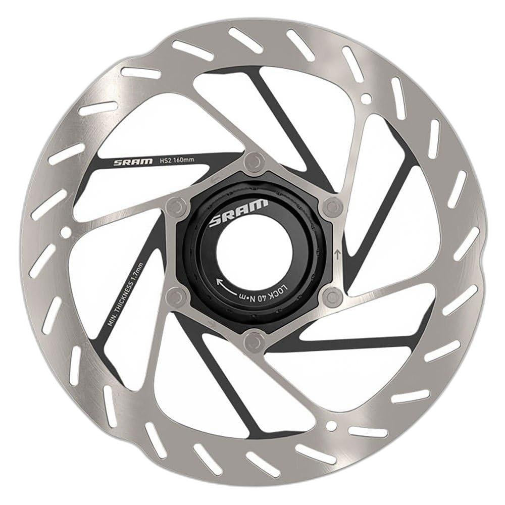 Sram ROTOR CNTRLN 2P CL 180MM BLK ROUNDED LR