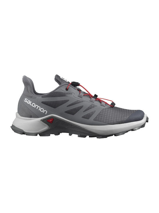 Salomon Supercross 3 men's trail running shoe in gray colorway