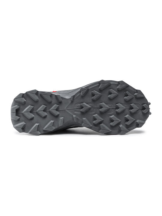 Salomon Supercross 3 men's trail running shoe sole view showing aggressive tread pattern