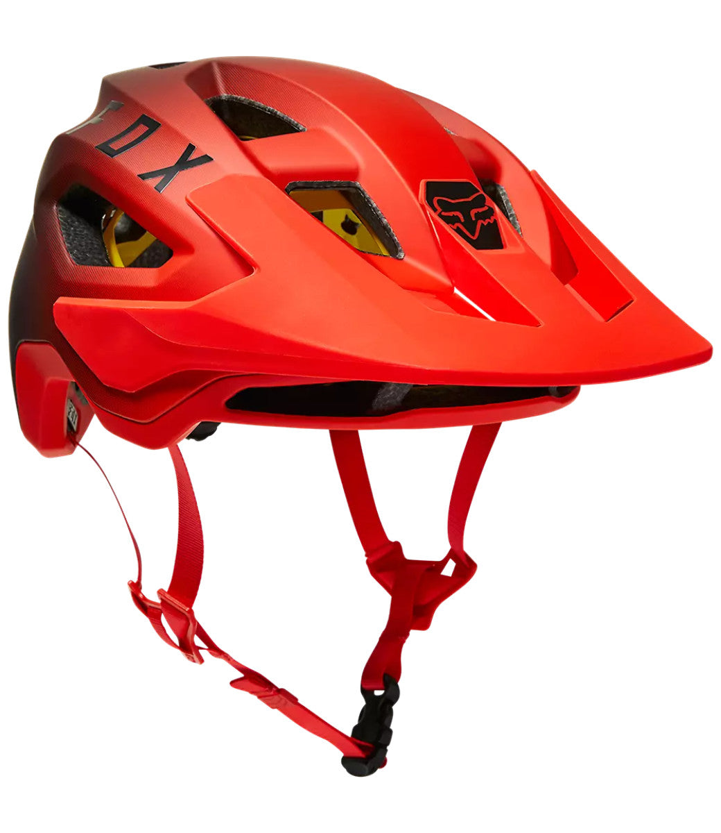 Fox Racing Speedframe MIPS Helmet - Fluorescent Red, Large