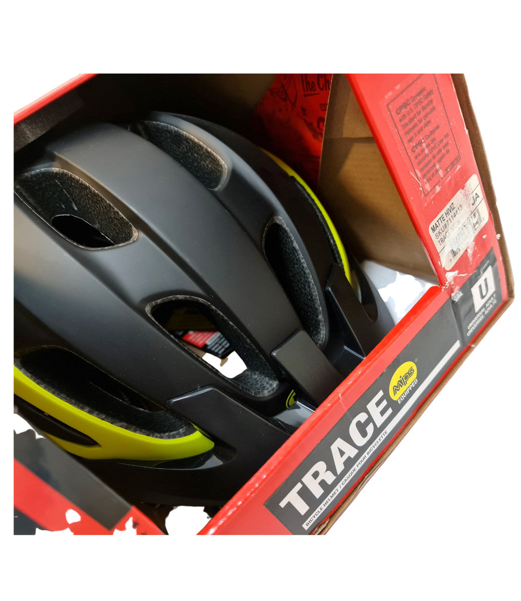 Bell Trace Mips Helmet Matte Hi-Viz/Black One Size **NEW OPEN BOX**