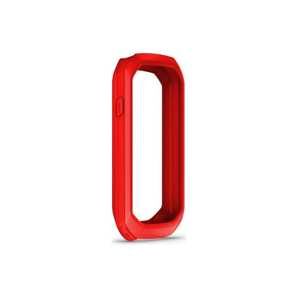 Red silicone protective case for Garmin Edge 1050 bike computer