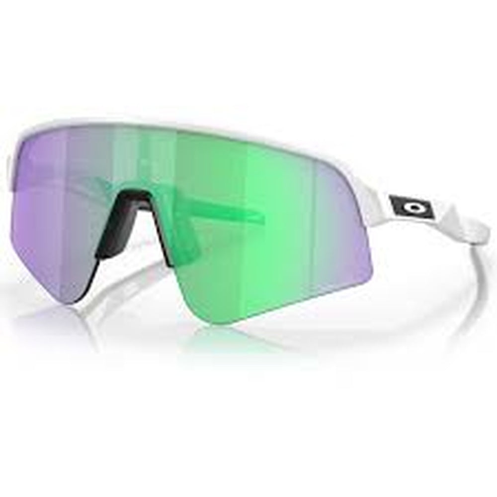Oakley Sutro Lite Sweep Matte White Prizm Road Jade Sunglasses
