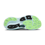 Brooks Adrenaline GTS 25 men's running shoe sole in mint and black colorway
