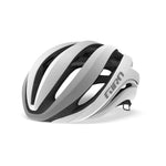 Giro Aether MIPS road cycling helmet in matte white with professional studio lighting