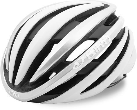 Giro Cinder MIPS cycling helmet in matte white with black accents and ventilation channels