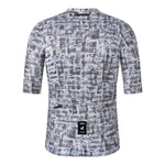 Gobik Miami TOVR grey limited edition cycling jersey with digital camo pattern