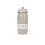 Gobik Shiva water bottle in light beige dill color with white branding