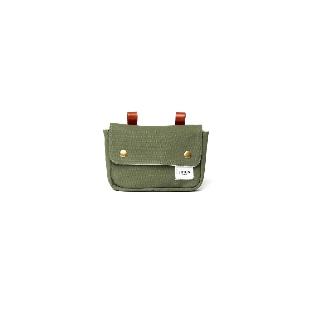 Linus The Pouch - Army Green/Cream