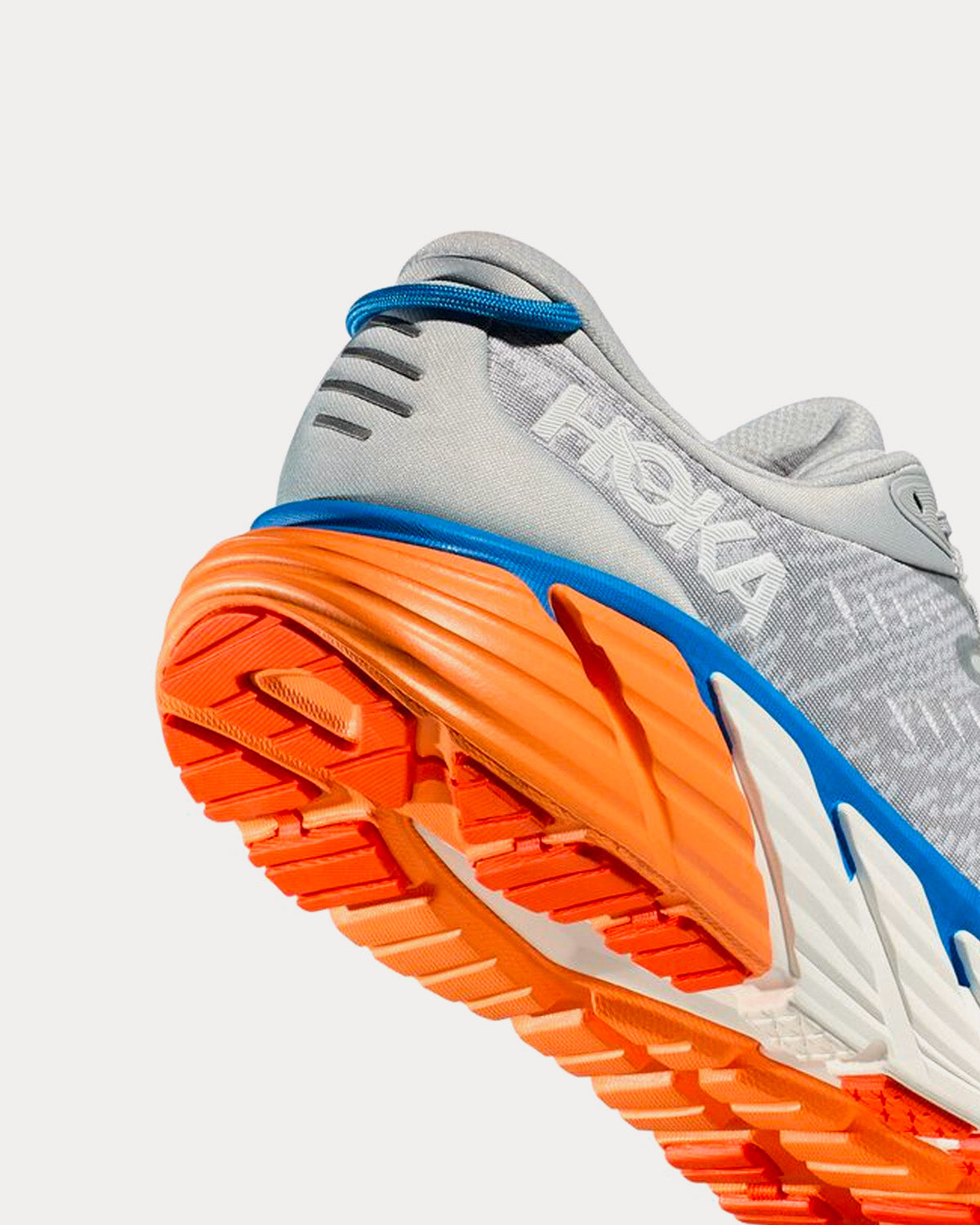 HOKA Gaviota 4 running shoe in Harbor Mist colorway showing side profile