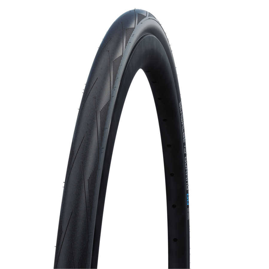 Schwalbe Durano DD black bicycle tire with performance tread pattern
