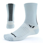 Swiftwick Vision Six Socks - Knobbies Pewter