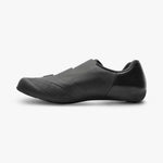 Shimano RC502 black cycling shoes side view with perforated design
