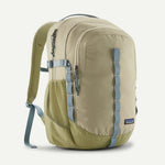 Patagonia Refugio Day Pack 26L backpack in Weathered Stone colorway with blue straps