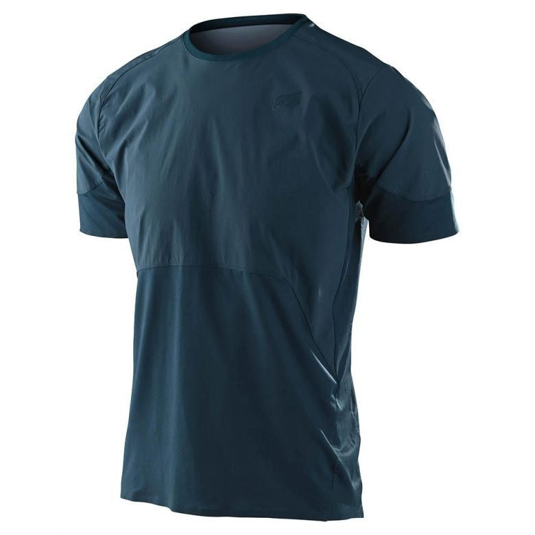 Troy Lee Designs Drift Short Sleeve Bicycle Jersey in Light Marine Blue