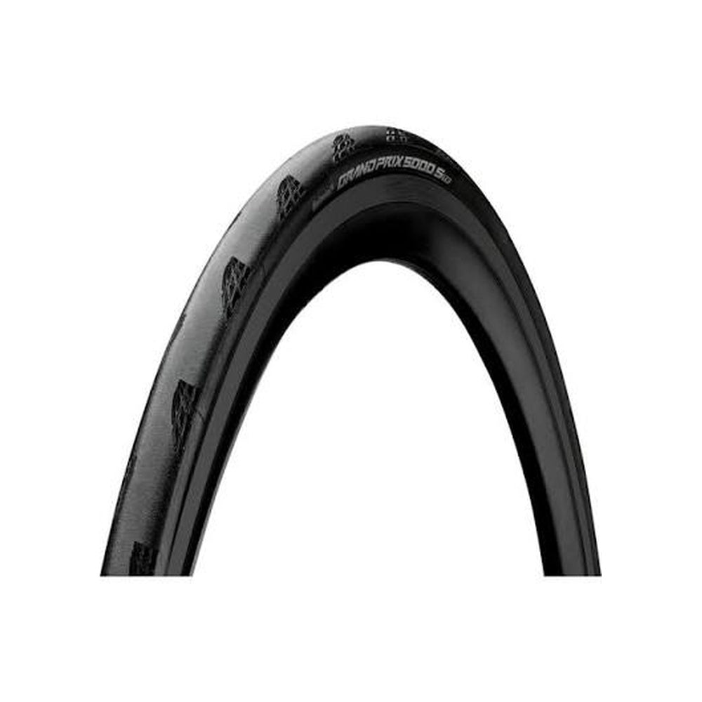 Continental Grand Prix 5000 S TR Tire - 700 x 25, Tubeless, Folding, Black, BlackChili, Vectran Breaker, LazerGrip, ACT