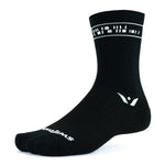 Swiftwick Vision Six Socks - Black/White