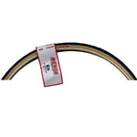 Kenda K36 27x1-1/8 bicycle tire with black tread and gum wall sidewalls