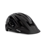 Black Kask Caipi mountain bike helmet with ventilation slots and visor
