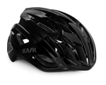 Kask Mojito Cubed cycling helmet in matt black with aerodynamic design and ventilation