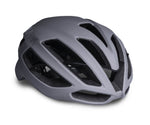KASK Protone cycling helmet in matte grey color with aerodynamic design and ventilation