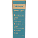Shimano Brake Hose box side panel showing SM-BH90-SS model checkmarked at 30m length