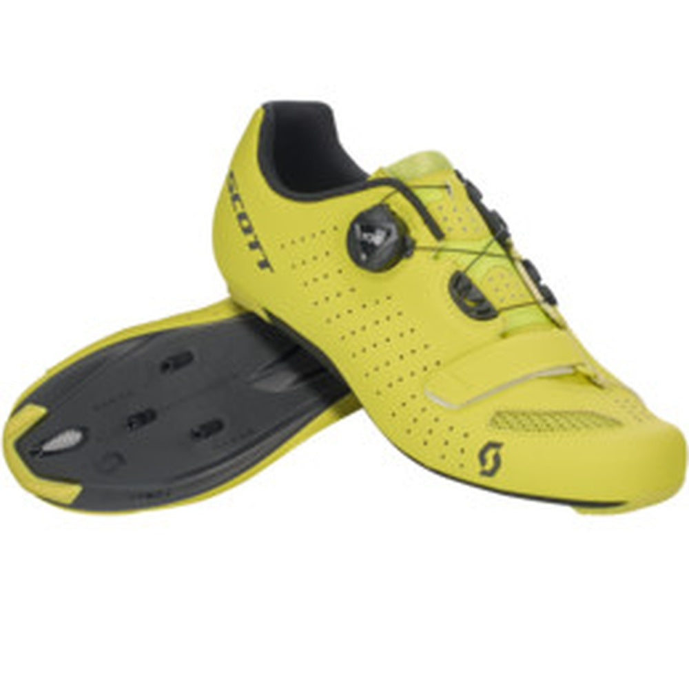 Scott Road Comp Boa Cycling Shoes Men's - Matte Sulphur Yellow/Black