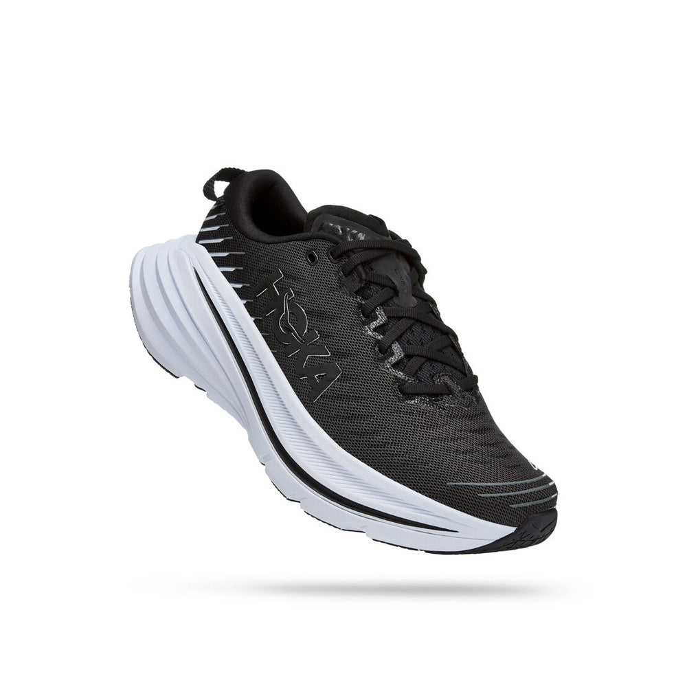 Hoka Bondi X Running Shoes Men's - Black/White