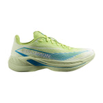 Salomon SPECTUR 2 men's running shoe in sharp green with blue and cream details