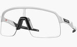 Oakley Sutro Lite Clear To Black Iridium Photochromic Lenses  Matte White Frame Sunglasses