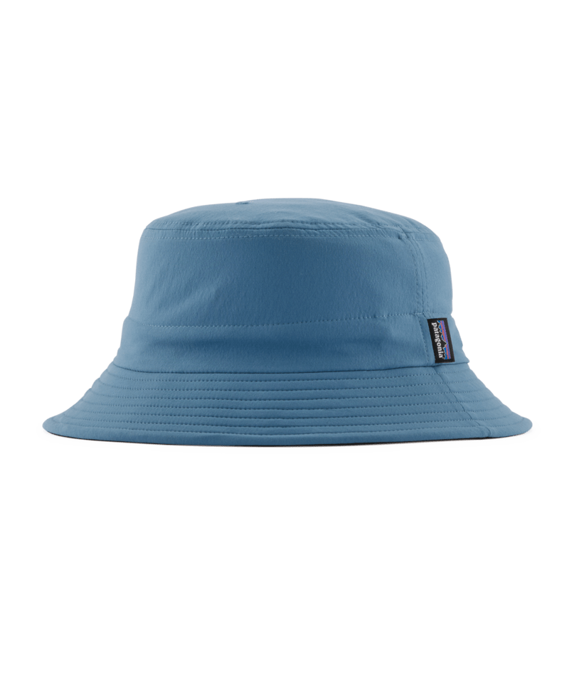 Patagonia Surf Brimmer Hat in smolder blue with clean studio background