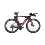 Scott Plasma RC Pro triathlon bike in black with pink graphics