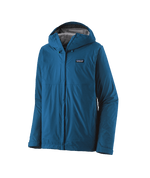 Patagonia Men's Torrentshell 3L Jacket in Endless Blue with hood and full zip