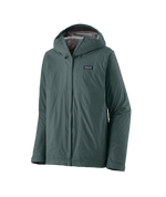 Patagonia Torrentshell 3L rain jacket in green with hood