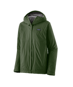 Patagonia Torrentshell 3L Rain Jacket in tent green with hood
