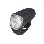 Black Eltin 35 lumen front bike light with LED and mounting bracket