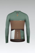 GOBIK CX Pro long sleeve cycling jersey in Fargo colorway with geometric design