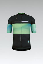 Gobik CX-Pro 2.0 Jersey Unisex in Fiji colorway with black and green gradient design