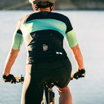 Gobik CX Pro 2.0 Unisex Jersey in Fiji colorway with turquoise and coral design