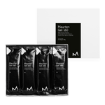 Maurten Gel 160 box containing 12 individual black gel packets with product packaging