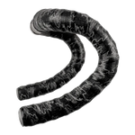 Lizard Skins DSP handlebar tape in black with textured pattern on white background
