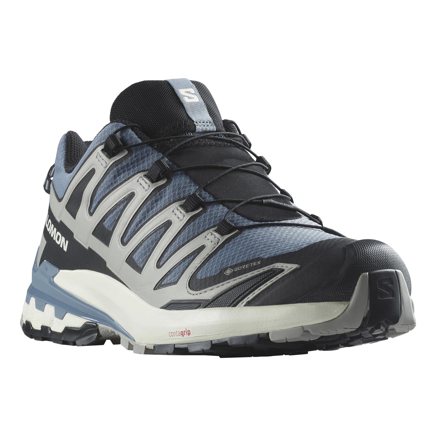 Salomon XA Pro 3D GTX women's trail running shoe in blue and black colorway