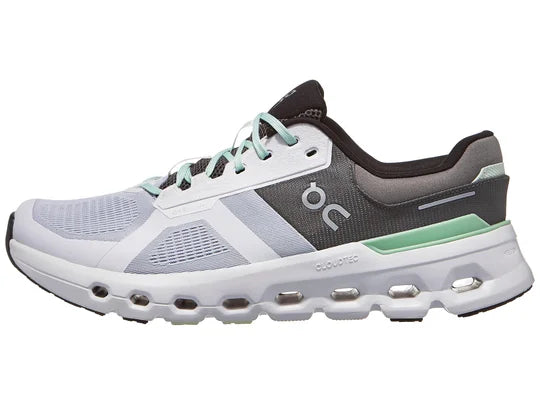 On Cloudrunner 2 men's running shoe in glacier and sage colorway