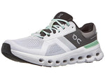 On Cloudrunner 2 running shoe in glacier white and sage green colorway