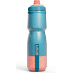 CamelBak Podium Chill water bottle in teal and coral gradient colors